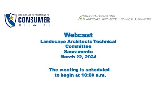 Landscape Architects Technical Committee Meeting - April 21, 2023