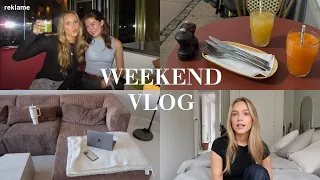 WEEKEND VLOG: sammen med youtubepigerne, brunch med min søster & hauls