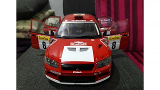 AUTOART 1:18 SCALE MITSUBISHI LANCER EVO 7 WRC #mjbo