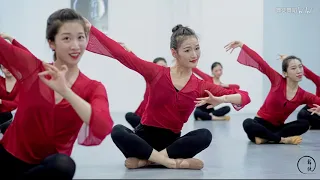 古典舞身韵教材《冲靠横移旁提》Classic Chinese Dance Course