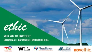 Vous avez dit investies ? Entreprises et responsabilité environnementale.