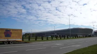 Прессцентр дорога в Олимпийский парк Сочи Sochi 2014