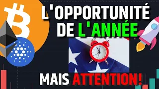 L'OPPORTUNITÉ DE l'ANNÉE!!! MAIS NE FAITES PAS N'IMPORTE QUOI...  - Analyses BTC/ETH/ADA