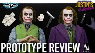 INART Joker Deluxe Rooted Hair 2 Pack The Dark Knight 1/6 Scale Figure Prototype Review