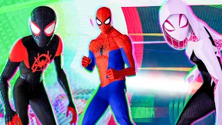 Spider-Man: Into The Spider-Verse | 10 Minutes Action Scenes Compilation! 🔥