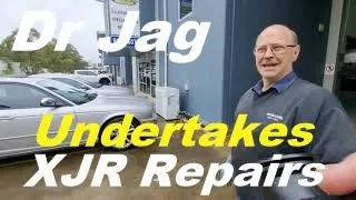 Jaguar XJR X350 coolant and oil leaks repairs