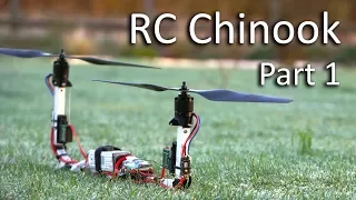 RC Chinook Bicopter - Part 1