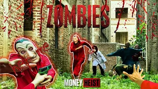 ZOMBIE MONEY HEIST vs POLICE 5.0 (Epic Parkour POV Chase) | Highnoy