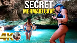 [4K] THE SECRET MERMAID CAVE of Honolulu Hawaii- Virtual Tour 2022 | Experience Inside Mermaid Cave