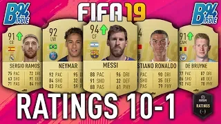 FIFA 19 Official Player Ratings Confirmed - Top 10 Highest Rated Players In FIFA 19