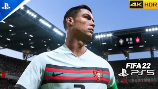 FIFA 22 | Portugal vs Czech Republic - UEFA Nations League Gameplay | PS5 4K