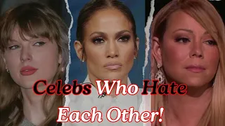 Celebs That Can't Stand Each Other#celebrity #hollywood #2024