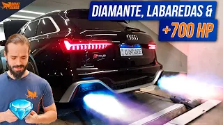 Reprogramamos o Novo RS6 com um motor feito de DIAMANTE. E saiu FOGO. - AvantGarde Performance