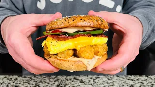 You Have To Try This Everything Bagel Sandwich!