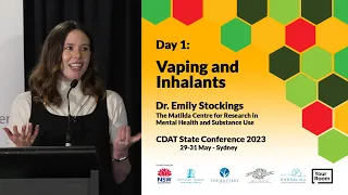 NSW CDAT State Conference 2023 - Day 2 - Session 3: Vaping and Inhalants