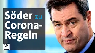 #BR24Live: Corona-Regeln bundesweit verlängert - Söder informiert | BR24