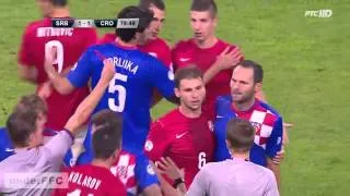 Aleksandar Stojanovic: Simunic vs Sulejmani, Srbija - Hrvatska 1:1, 06.09.2013. HD