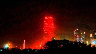 2012: New Year's Fireworks at Burj Khalifa