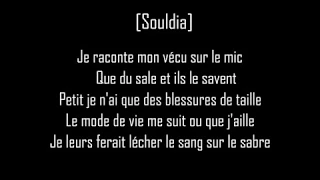 [Enima x Souldia] – Chacun sa manière Lyrics (sans Fou Furieux)