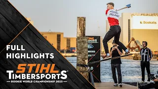 Full highlights - STIHL TIMBERSPORTS® Rookie World Championship 2023