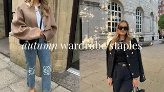 10 ESSENTIAL PIECES FOR YOUR AUTUMN CAPSULE WARDROBE