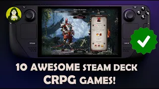 Best 10 CRPG Games on Steam Deck | Verified Games only!