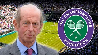 The Duke Of Kent Presents The Wimbledon Trophy For The One Last Time After 52 Years Of Service