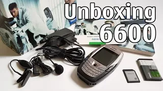 Nokia 6600 Unboxing 4K with all original accessories NHL-10