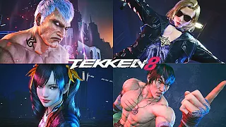 Tekken 8 - ALL Characters Rage Arts