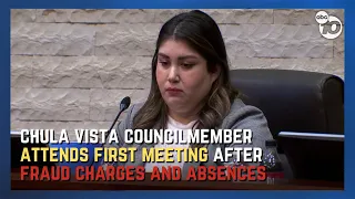 Chula Vista Councilwoman returns to city council for first time after felony fraud charges