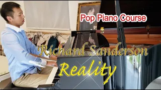 Richard Sanderson - Reality (Pop Piano Course) piano cover