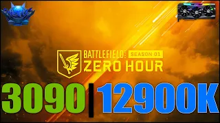 Battlefield 2042 Zero Hour Benchmark 1440P | RTX 3090 and 12900K (Medium Preset + DLSS On/Off)