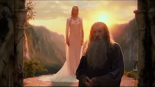 Gandalf and Galadriel - Why the Halflings?