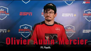 PFL Playoffs: Olivier Aubin-Mercier full post-fight interview