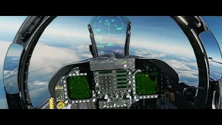 DCS World F/A 18C Hornet.  Beyond Visual Range Engagements 1