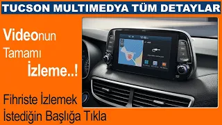 APPLE CARPLAY │BLUETOOTH TELEFON BAĞLANTI │TUCSON MULTIMEDYA TÜM DETAYLAR