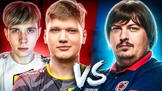 S1MPLE ПОЗВАЛ СЫГРАТЬ ПРОТИВ КОМАНДЫ DOSIA (CS:GO)