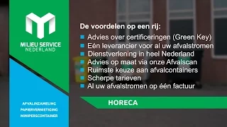 Horeca | Milieu Service Nederland