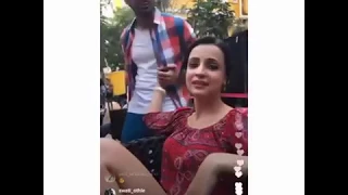 Sanaya Irani and Mohit at Bharthi Sigh's pool party