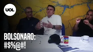 Bolsonaro solta série de palavrões em live para responder críticas ao governo