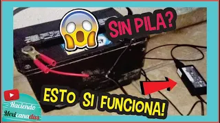 Como cargar la Batería del carro Sin Salir de casa!!!