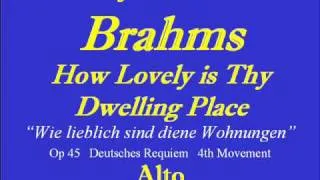 How Lovely-Brahms-Alto .wmv