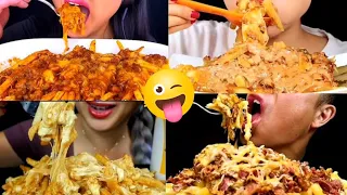 Ultimate Cheesy  Fries*ANIMAL STYLE#1* Mukbang|EatingSounds |*BigBites*Best REAL EATING Compilation|