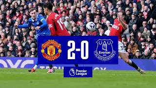 MAN UNITED 2-0 EVERTON | Premier League highlights