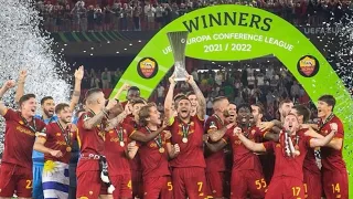 UEFA Europa Conference League Final-Roma1-0Feyenoord-Matchday Vlog-Celebrations-Ceremony 25/05/2022