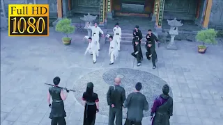 Kung Fu Movie! 5 villains meet their match against a Tai Chi master who defeats them with bare hands