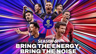 Season 6 is here... eFootball 2024 - What's coming today?  🔴 LIVE Bring the Energy, Bring the Noise!