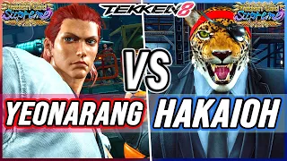 T8 🔥 Yeonarang (Hwoarang) vs Hakaioh (King) 🔥 Tekken 8