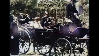 The Earliest Born person to be caught on video = Pope Leo XIII, aged 86 in 1896. See description