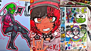 Alt TikTok Drawings ˚ʚ♡❤️♡ɞ˚ Art TikToks 💥 Tutorials ❣ Sketchbooks Tour